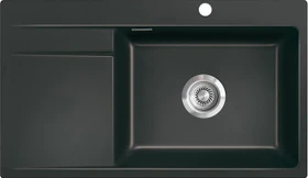 systemceram Stema 86 SL F Einbau Becken rechts nigra