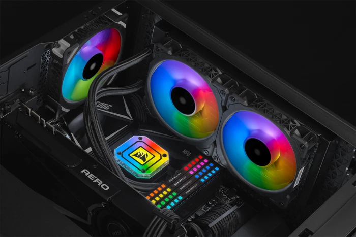 Corsair iCUE H100i Elite Capellix, schwarz