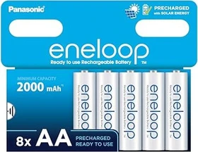 Panasonic eneloop (Gen 5) Mignon AA NiMH 2000mAh, 8er-Pack