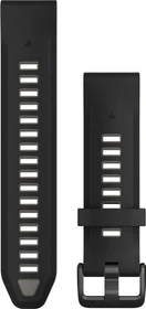 Garmin Ersatzarmband QuickFit 20 Silikon black/pebble grey