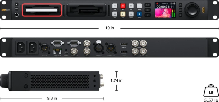Blackmagic Design HyperDeck Studio 4K Pro
