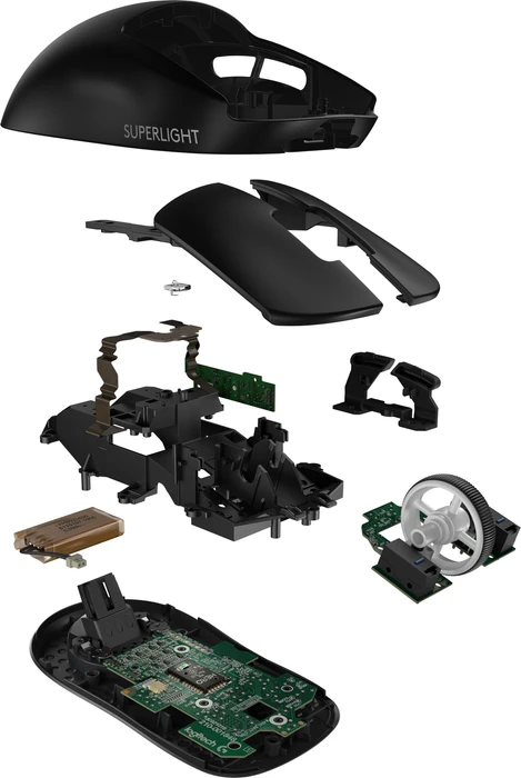 Logitech G Pro X Superlight Wireless, weiß, USB