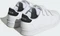 adidas Advantage Court Lifestyle Hook-and-Loop cloud white/core black/silver metallic (Junior) Vorschaubild