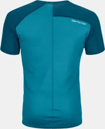 Ortovox 120 Tec Fast Mountain Funktionsshirt kurzarm mountain blue (Herren)