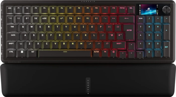 Corsair Vanguard 96 Wireless, schwarz, LEDs RGB, MLX Plasma, USB/Bluetooth, UK