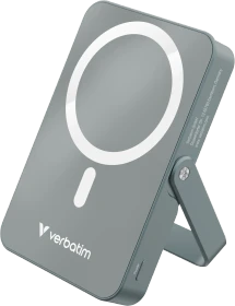 Verbatim Charge 'n' Go Power Bank mit Ständer 10000mAh grau