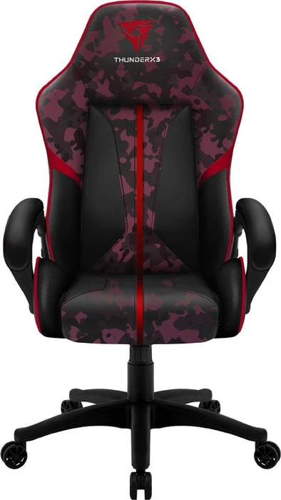 Thunder X3 BC1 CAMO Gamingstuhl Blood Dusk, camouflage/rot