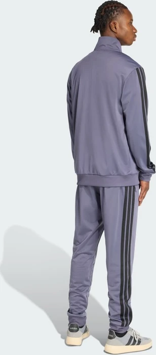 adidas Basic 3-Streifen Tricot Trainingsanzug preloved violet (Herren)