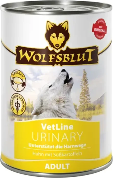 Wolfsblut VetLine, Urinary, mit Huhn und Süßkartoffeln, 395g