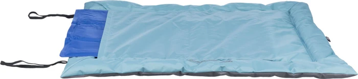 Trixie Reisedecke Samoa Classic, 120x80cm, blau/grau