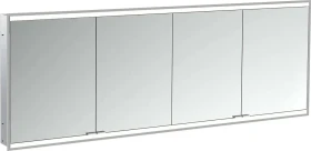 Emco Prime 2 Facelift LED-Lichtspiegelschrank 180cm mit 4 Türen, Unterputzmodell