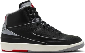 Nike Air Jordan 2 Retro black/fire red/sail/cement grey