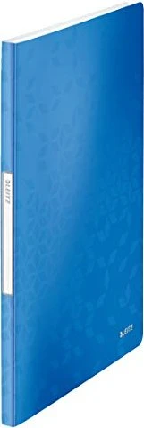 Leitz WOW Sichtbuch, A4, blau, inkl. 20 Klarsichthüllen