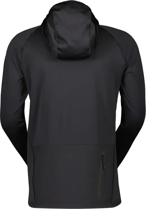 Scott Trail Storm Hoodie Trikot langarm schwarz (Herren)