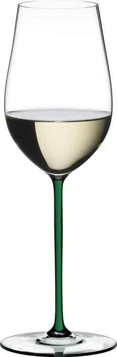 Riedel Fatto A Mano Riesling/Zinfandel Weißweinglas grün