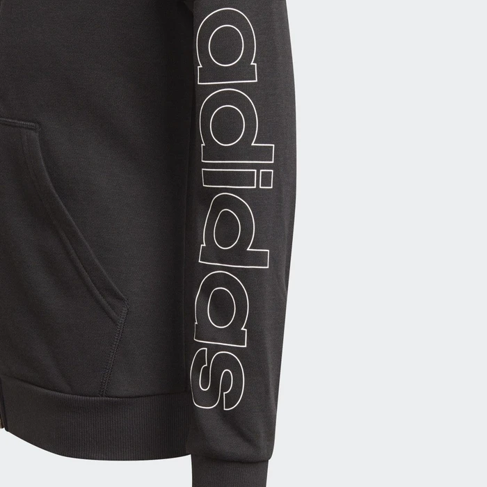 adidas Essentials Hoodie schwarz/weiß (Junior)