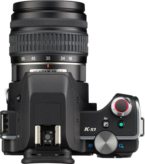 Pentax K-S1 schwarz mit Objektiv smc DA L 18-55mm 3.5-5.6 AL