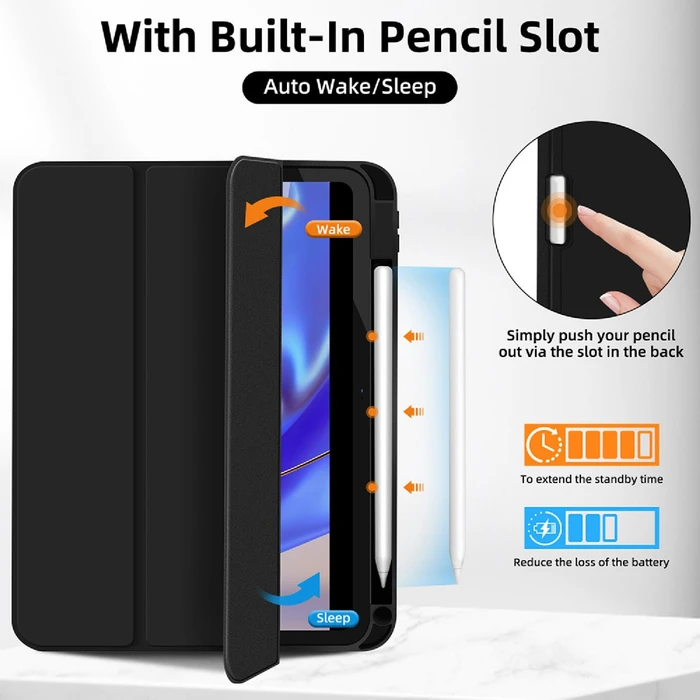 4smarts Folio Case Basic für Apple iPad Air 11" (M2, 2024)