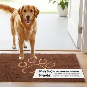 Dog Gone Smart Dirty Dog Hundematte Large braun