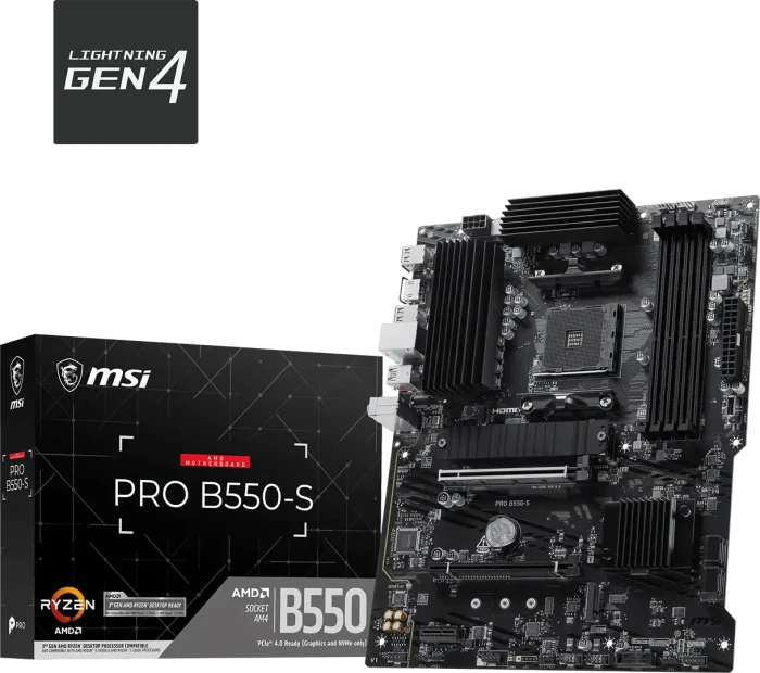 MSI PRO B550-S (AMD AM4)