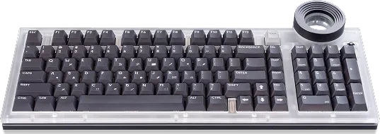 Lenovo Yoga Creative Keyboard, AngryMiao Edition, LEDs RGB, hot-swap, Light Sakura Silent, USB, US