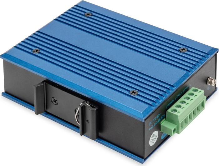 Digitus DN-65 Industrial Railmount Gigabit Switch, 4x RJ-45, 1x SFP