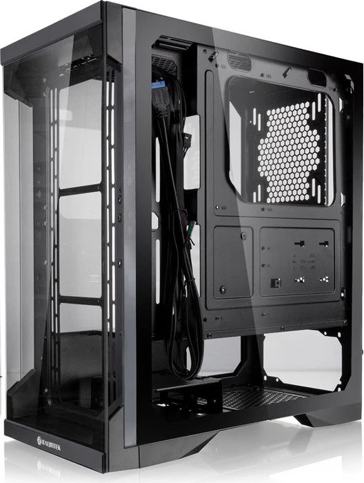 Raijintek Silenos Pro, Glasfenster