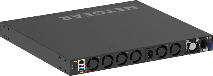 Netgear AVoIP M4350 Rackmount 10G Managed Switch, 24x RJ-45, 8x SFP+, 8x SFP28, 290W PoE++