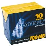 BestMedia Platinum CD-R 80min/700MB, 52x, 10er Pack