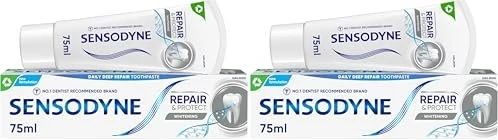 Sensodyne Whitening Repair & Protect Zahncreme, 150ml (2x 75ml)
