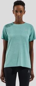 Odlo Essentials Seamless Funktionsshirt kurzarm aqua haze melange (Damen)