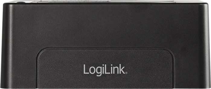 LogiLink USB 3.0 2-Bay für 2.5"/3.5" SATA HDD/SSD, schwarz, USB-C 3.1