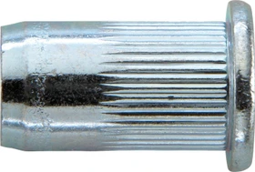 Gesipa Stahl gerändelt Flachrundkopf Blindnietmutter M6x9x155mm, 500 Stück
