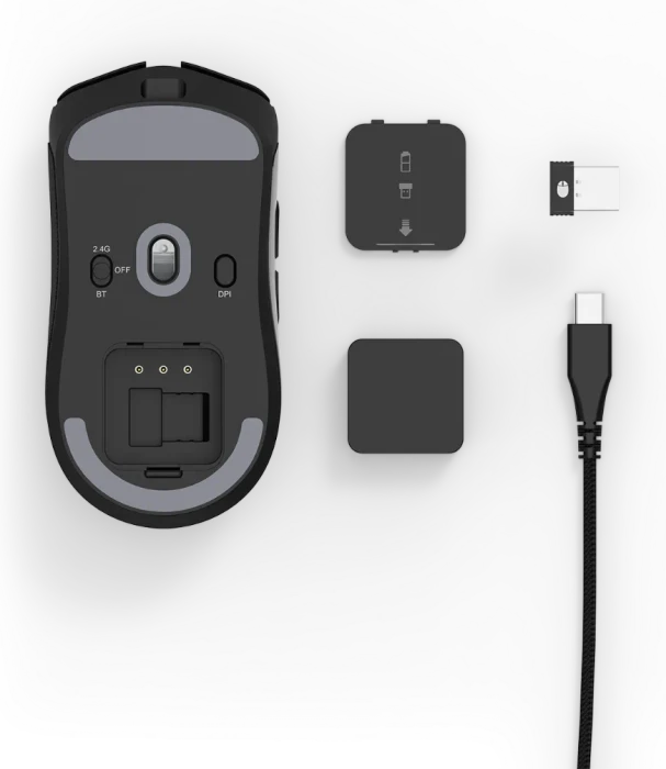 Hama uRage Reaper 820 8K Wireless Triple Mode Gaming Mouse schwarz, USB/Bluetooth