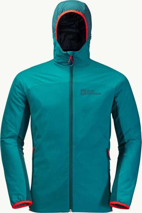 Jack Wolfskin Alpspitze Ins Hoody Funktionsjacke bay blue (Herren)