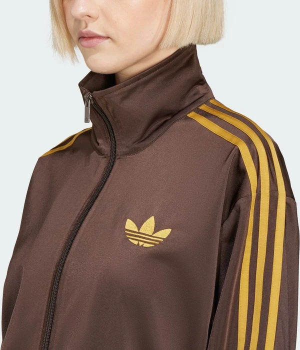 adidas Adicolor Classics Loose Firebird Originals Trainingsjacke dark brown/preloved bronze (Damen)