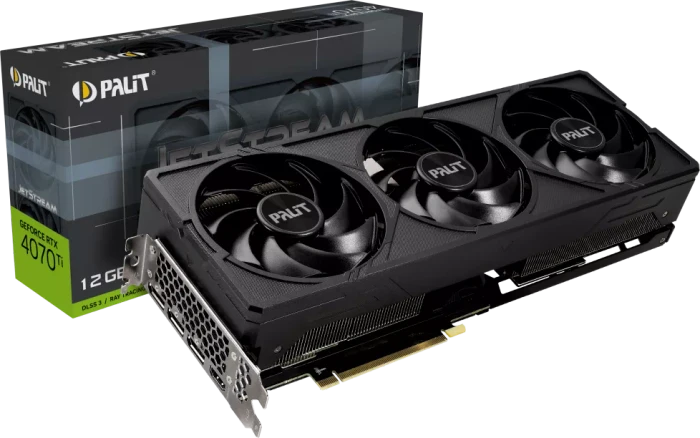 Palit GeForce RTX 4070 Ti JetStream, 12GB GDDR6X, HDMI, 3x DP