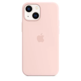 Apple Silikon Case mit MagSafe für iPhone 13 Mini kalkrosa