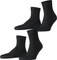 Falke Run Rib Socken schwarz, 2 Paare Vorschaubild