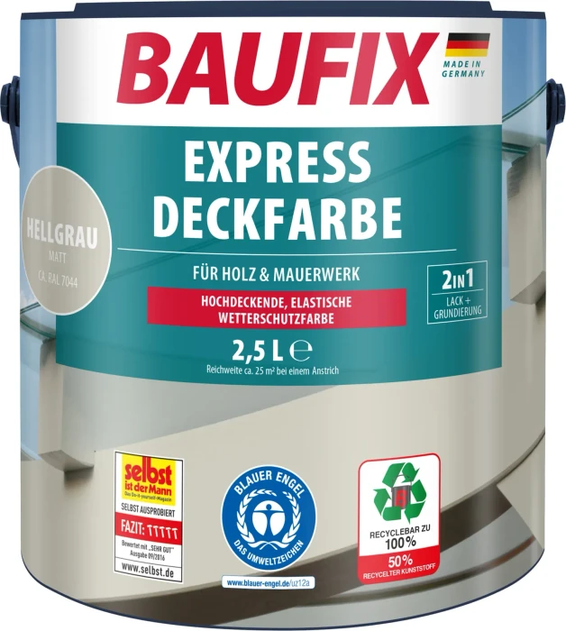 Baufix Express Deckfarbe Wetterschutzfarbe