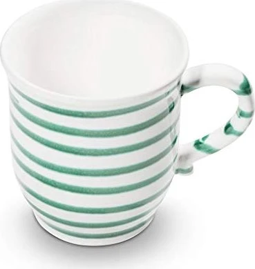 Gmundner Keramik Grüngeflammt Schokotasse 300ml