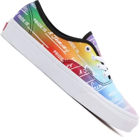 Vans Authentic Pride rainbow/true white