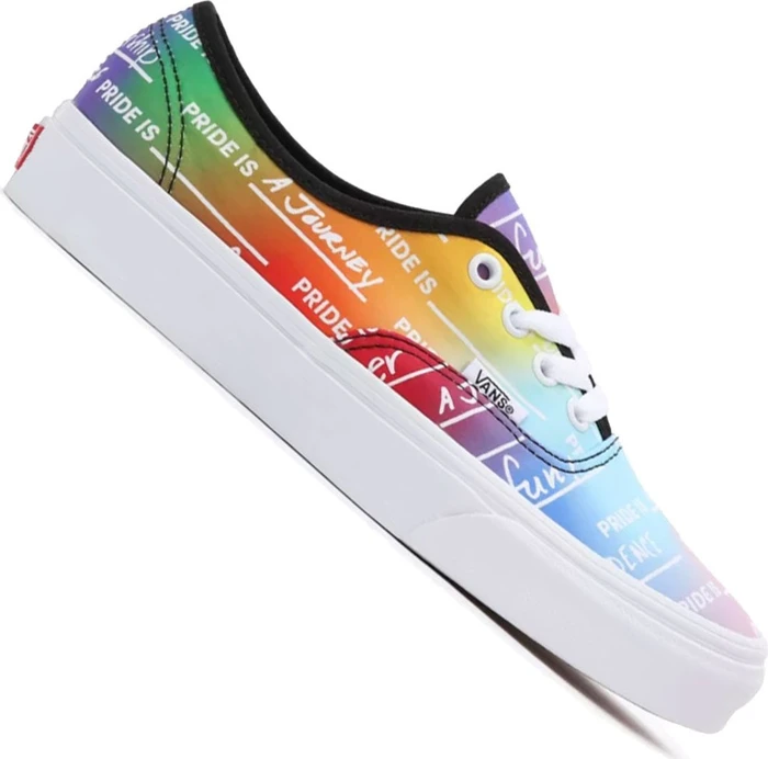 Vans Authentic Pride rainbow/true white