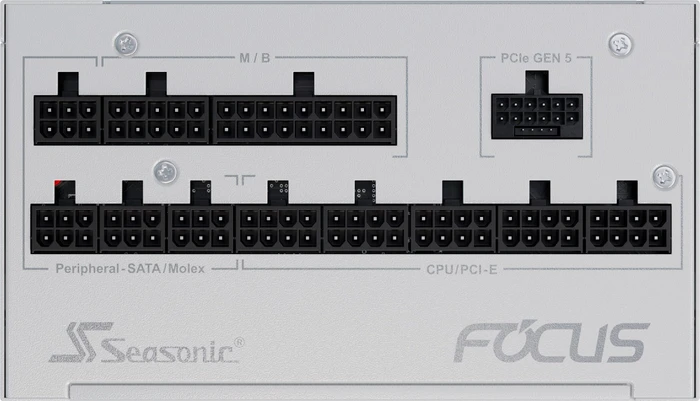 Seasonic Focus GX White Edition 1000W, ATX 3.0