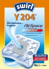 Swirl Y204 AirSpace Staubbeutel