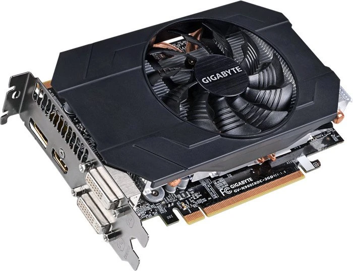 GIGABYTE GeForce GTX 960 Mini OC, 2GB GDDR5, 2x DVI, HDMI, DP