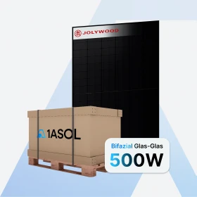 Jolywood JW-HD108N-R2-500, 500Wp, 37 Stück, 18.50kWp