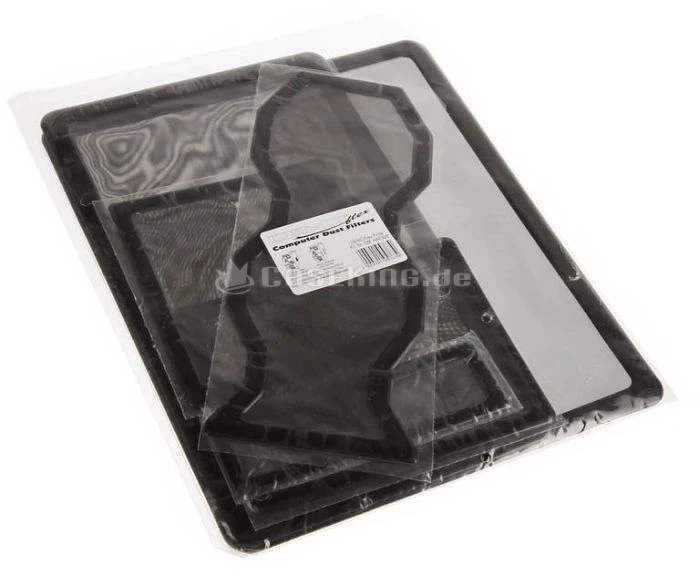 DEMCiflex Staubfilter Set für Cooler Master HAF 932 schwarz/schwarz