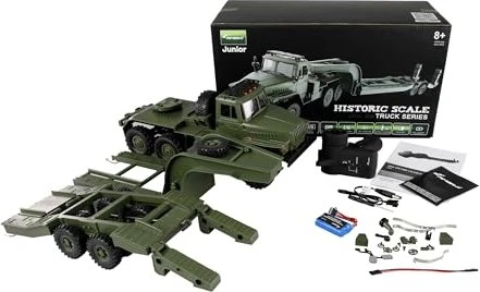 Amewi Ural B36 Militär LKW 6WD mit Tieflader RTR 1:16