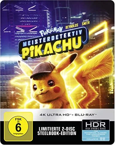 Pokémon Meisterdetektiv Pikachu (4K Ultra HD)